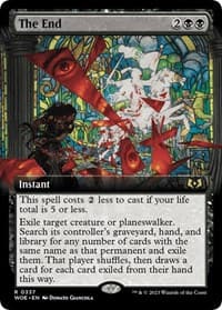 The End (Extended Art) from Wilds of Eldraine