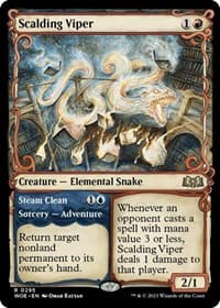 Scalding Viper (Showcase) from Wilds of Eldraine