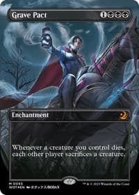 Grave Pact (Anime Borderless) (Confetti Foil) from Wilds of Eldraine: Enchanting Tales