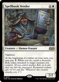 Spellbook Vendor from Wilds of Eldraine