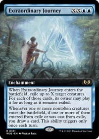 Extraordinary Journey (Extended Art) from Wilds of Eldraine
