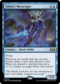 Talion's Messenger from Wilds of Eldraine
