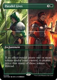 Parallel Lives (Anime Borderless) (Confetti Foil) from Wilds of Eldraine: Enchanting Tales