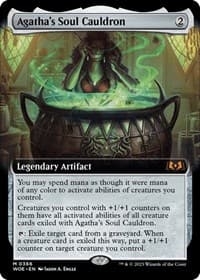 Agatha's Soul Cauldron (Extended Art) from Wilds of Eldraine
