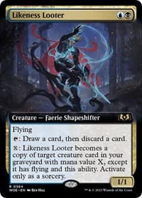 Likeness Looter (Extended Art) from Wilds of Eldraine