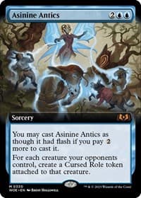 Asinine Antics (Extended Art) from Wilds of Eldraine