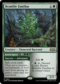 Bramble Familiar from Wilds of Eldraine