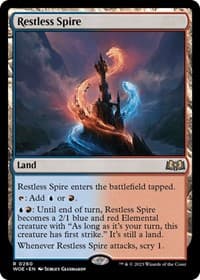 Restless Spire from Wilds of Eldraine