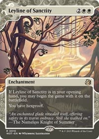Leyline of Sanctity from Wilds of Eldraine: Enchanting Tales