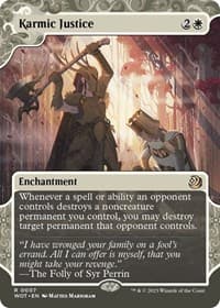 Karmic Justice from Wilds of Eldraine: Enchanting Tales