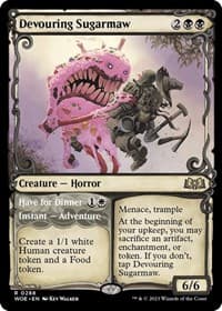 Devouring Sugarmaw (Showcase) from Wilds of Eldraine