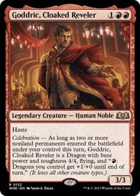 Goddric, Cloaked Reveler from Wilds of Eldraine
