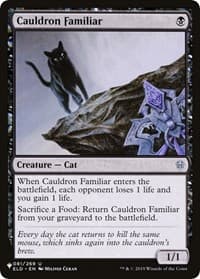 Cauldron Familiar from The List Reprints