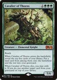 Cavalier of Thorns from The List Reprints