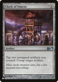 Clock of Omens from The List Reprints
