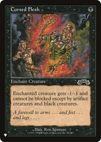 Cursed Flesh from The List Reprints