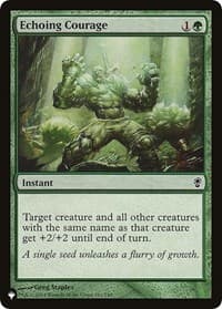 Echoing Courage from The List Reprints