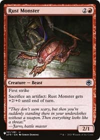 Rust Monster from The List Reprints