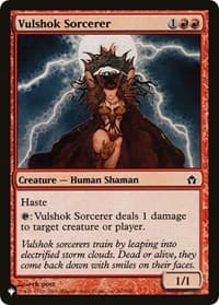 Vulshok Sorcerer from The List Reprints