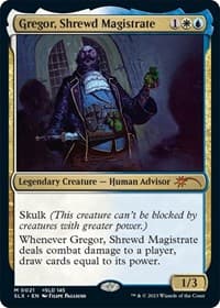 Gregor, Shrewd Magistrate from SLX Cards
