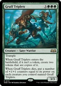 Gruff Triplets from Wilds of Eldraine