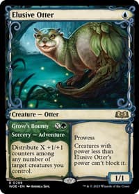 Elusive Otter (Showcase) from Wilds of Eldraine