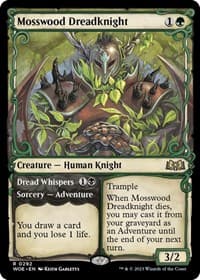 Mosswood Dreadknight (Showcase) from Wilds of Eldraine