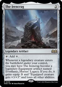 The Irencrag from Wilds of Eldraine