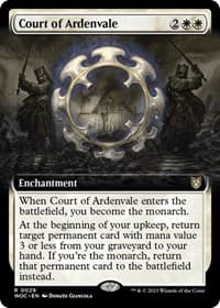 Court of Ardenvale (Extended Art) from Commander: Wilds of Eldraine