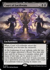 Court of Locthwain (Extended Art) from Commander: Wilds of Eldraine