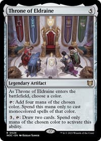Throne of Eldraine from Commander: Wilds of Eldraine