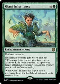 Giant Inheritance from Commander: Wilds of Eldraine