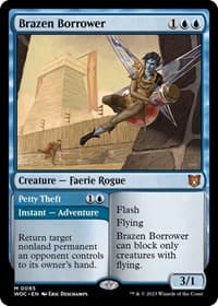 Brazen Borrower from Commander: Wilds of Eldraine