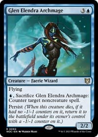 Glen Elendra Archmage from Commander: Wilds of Eldraine