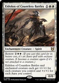 Eidolon of Countless Battles from Commander: Wilds of Eldraine