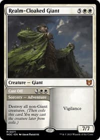 Realm-Cloaked Giant from Commander: Wilds of Eldraine