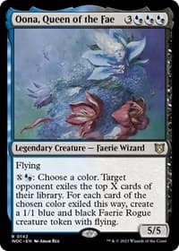 Oona, Queen of the Fae from Commander: Wilds of Eldraine