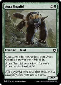 Aura Gnarlid from Commander: Wilds of Eldraine