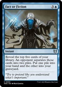 Fact or Fiction from Commander: Wilds of Eldraine