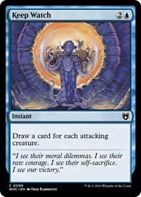 Keep Watch from Commander: Wilds of Eldraine