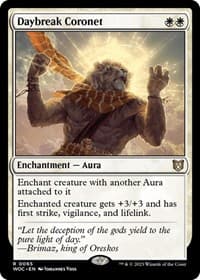 Daybreak Coronet from Commander: Wilds of Eldraine