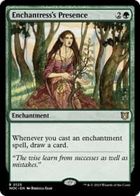Enchantress's Presence from Commander: Wilds of Eldraine