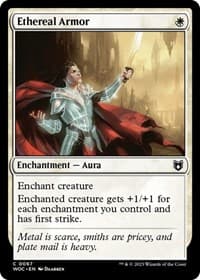 Ethereal Armor from Commander: Wilds of Eldraine