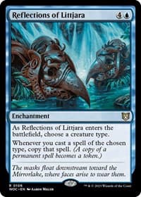 Reflections of Littjara from Commander: Wilds of Eldraine