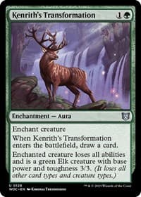 Kenrith's Transformation from Commander: Wilds of Eldraine