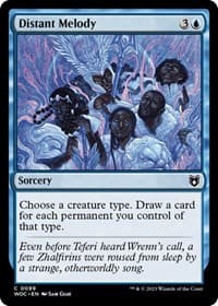 Distant Melody from Commander: Wilds of Eldraine