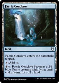 Faerie Conclave from Commander: Wilds of Eldraine
