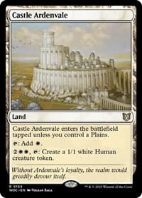 Castle Ardenvale from Commander: Wilds of Eldraine
