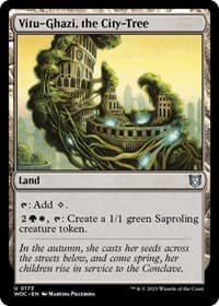 Vitu-Ghazi, the City-Tree from Commander: Wilds of Eldraine