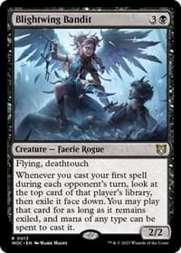 Blightwing Bandit from Commander: Wilds of Eldraine